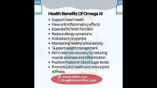 Unlocking Wellness: The Health Benefits of Omega XL!