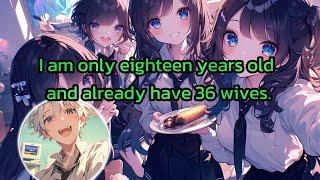 I am only eighteen years old and already have 36 wives.