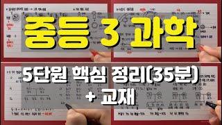 [중3 과학] 5단원(생식과 유전) 핵심 정리(35분) + 교재