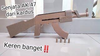 Keren‼️Membuat Senjata AK 47 bisa nembak peluru dari kardus - Devara TV