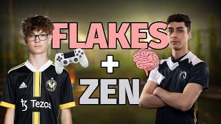 Flakes And Zen On The SAME TEAM! Replay Analysis