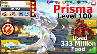 Prisma level up to 100 with 4 star-Dragon Mania Legends | Got my 3rd Sweater Dragon | DML