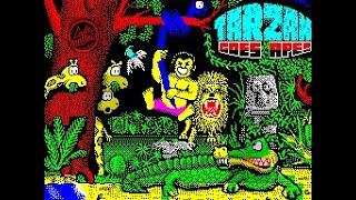 Tarzan Goes Ape! Review for the Sinclair ZX Spectrum by John Gage