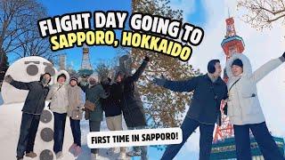 FLIGHT DAY PAPUNTANG SAPPORO HOKKAIDO! (FIRST TIME SA SAPPORO!) 