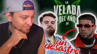 ANUEL CANTA HORRIBLE EN LA VELADA