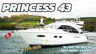 The Best Uk Flybridge? - Princess 43 FOR SALE Broker Tour