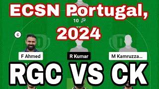 RGC VS CK  21TH MATCH ECSN Portugal, 2024 rgc vs ck ECSN Portugal, 2024 21th match