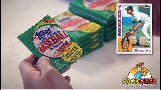 PackGeek ep #89 | 1984 Topps Baseball wax packs | Search for Mattingly Rookie