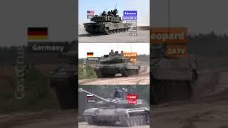 Tanks Face-Off: Abrams vs Leopard vs T-90.