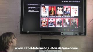 maxdome mediaCenter Praxistest / Testbericht - die Online-Videothek mit Video-Streaming