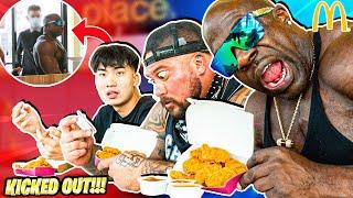 RICE GUM VS. KALI MUSCLE & BIG BOY | McDONALDS SPICY CHICKEN McNUGGETS CHALLENGE