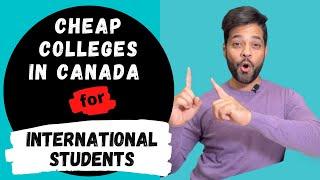 10 CHEAP COLLEGES IN CANADA 2021 FOR INTERNATIONAL STUDENTS || TOP 10 COLLEGE WITH LOW TUITION FEE