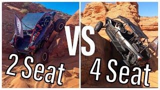 Rock Crawling KRX 1000 2 & 4 Seater at Sand Hollow