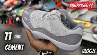 SURPRISED OR IS THIS THE NEW NORM JORDAN 11 LOW CEMENT GREY & TONS OF OTHER GOOD SHOES AVAILABLE!!