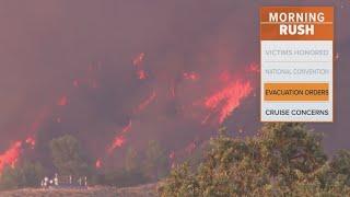 California wildfires: Lake Fire causes evacuations