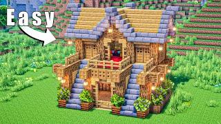 Minecraft : Wooden Duo House