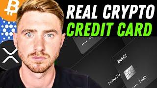 THIS REAL CRYPTO CREDIT CARD IS A GAME CHANGER!!!!!