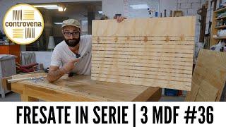 Come fresare in serie: il modo più semplice | 3 Minuti di Falegnameria #36 | Fai da te e legno