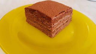 CHOCOLATE VELVET Cake in 15 minutes! Tender and Very TASTY! EASY CAKE RECIPE! Chocolate Cake