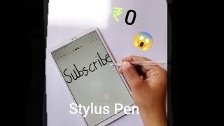 How to make stylus pen at home ️ RS 0  Step by step || @adityaartz3588