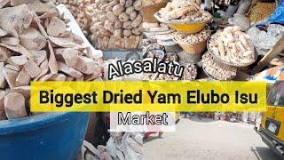 Biggest Yam Flour ( Elubo Isu) Market In Lagos