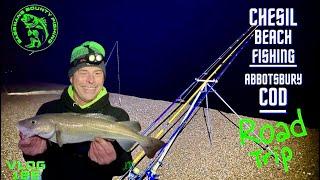 Sea Fishing Uk | Chesil Beach COD In The GUTTER! | Abbotsbury Road Trip | Vlog#185