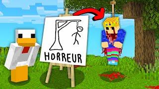 TOUT ce que je DESSINE devient RÉEL sur Minecraft..