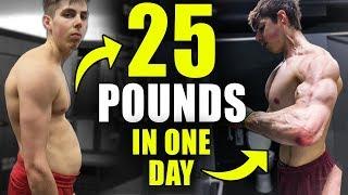 I Lost 25lbs in ONE DAY! | How to lose weight FAST