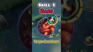 Cara agar skill 1 Bane 𝗧𝗮𝗻𝗽𝗮 𝗖𝗼𝗼𝗹𝗱𝗼𝘄𝗻  #games #mobilelegends #tips #tricks #hero #bane #indonesia