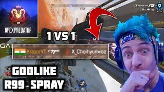 This INDIAN Killed World's TOP #1 PREDATOR in 1vs1 AGAIN! Apex Legends