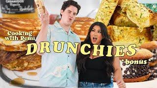 DRUNCHIES *Drunk Cooking* - Cooking With Remi ft. Cal