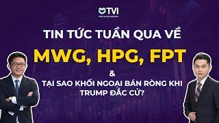 Review cổ phiếu tuần #36: Tại sao khối ngoại bán ròng khi Trump đắc cử?