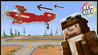 New Life SMP Ep3  -  WORKING AIRPORT IN MINECRAFT!!