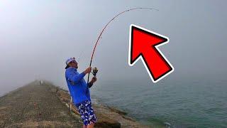 Double Hook Up on the Jetties | Sheepsheads and Sharks