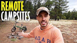 This Helps Me Find Remote Campsites & Exploring Grand Canyon National Park on Lectric XP4 eBike
