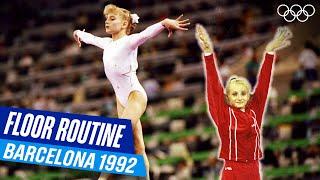 Floor routines in Barcelona 1992! 