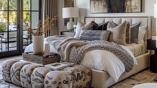 COZY MODERN PRIMARY BEDROOM DECORATING IDEAS| INTERIOR DESIGNS