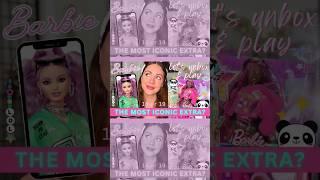 TEASER - Let's Unbox & Review BARBIE EXTRA 18 & 19  Doll Styling  Panda Fun   #shorts