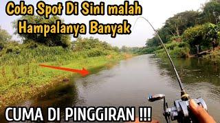 Spot Casting Hampala paling Meriah‼️Nyambar Cuma Di pinggiran