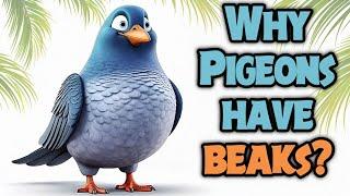 Why pigeons have a beak? | Animated Story | Children Bedtime Story | Kids Stories | KAZShool 2024