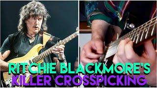 Ritchie Blackmore's Man on the Silver Mountain Arpeggios with Ben Eller | Crosspicking 101!