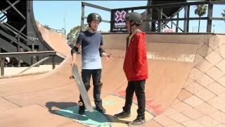 Billy Unger and Mitchie Brusco Disney XD Extra for the X Games