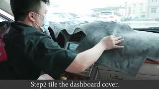 Camry dashboard cover installation video