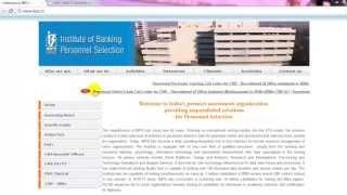 IBPS CWE RRB Office Assistant (Multipurpose) Online Examination 2013 Call Letter Download