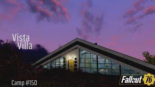 Fallout 76 Camp Build | Vista Villa | Clean // Modern // A-Frame