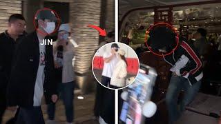 bts news today! Jin bts secret date clip leaked? fans expose jinn lovers together,behind the camera?