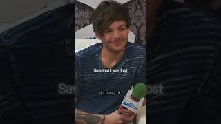 lou got lost in Harry's eyes #larrystylinson #harrystyles #louistomlinson #walls