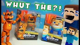 Five Nights at Freddy's & Minecraft Parody Hangrees Figures?! HAHAHA!