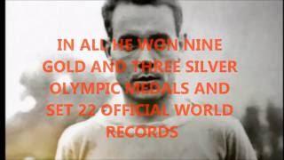 Paavo Nurmi 1924 Olympics,Paris 5 Gold Medals