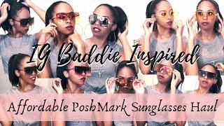 Over 18 Pair of Sunglasses from PoshMark  | Sunglasses Haul | Iconic Fashion Figure